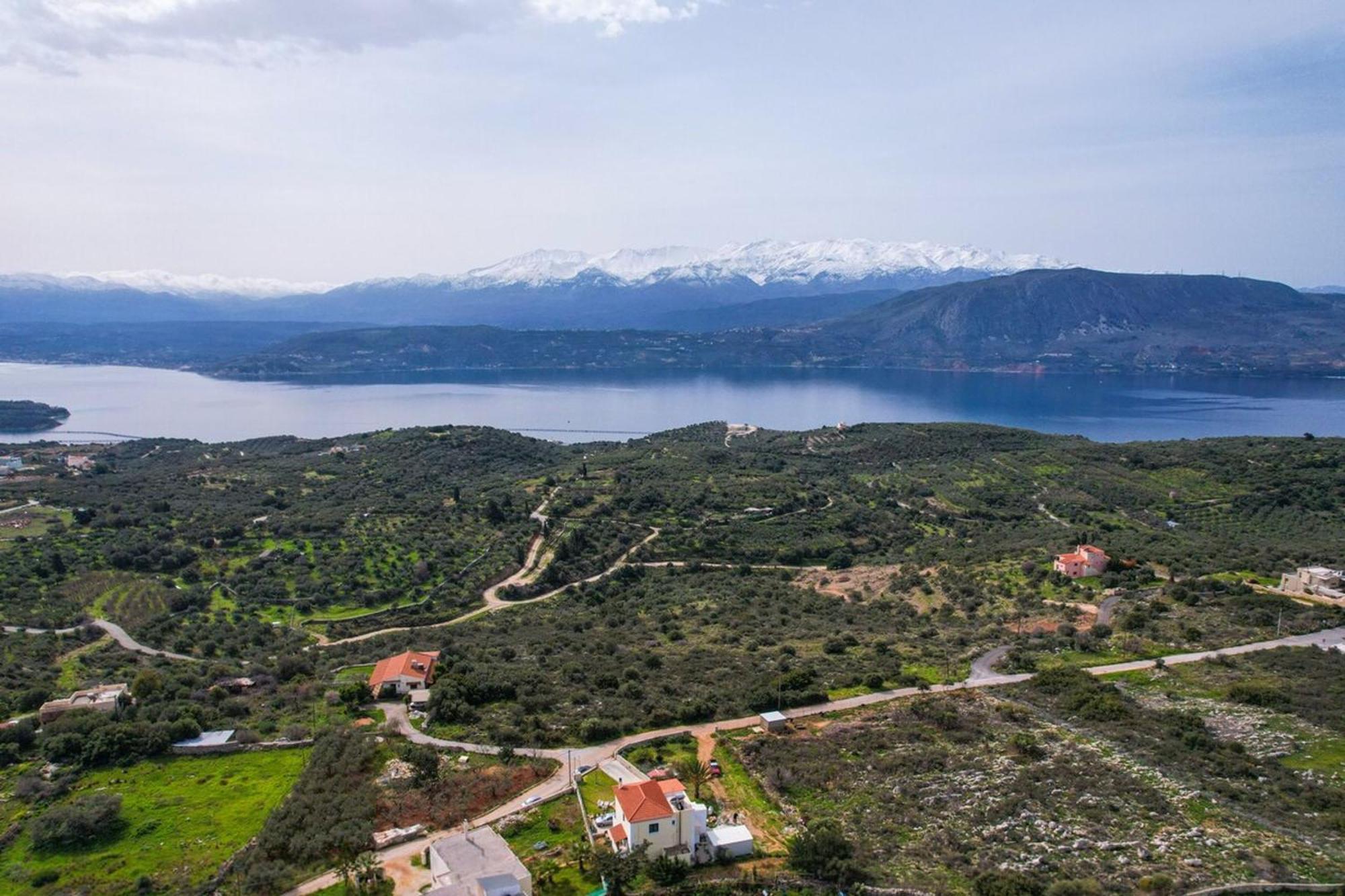 Villa Aitheras With Sea Views And Garden Stérnai Exterior foto